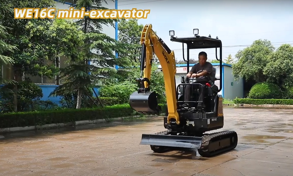 WOLF 1.7 ton WE16C Excavator
